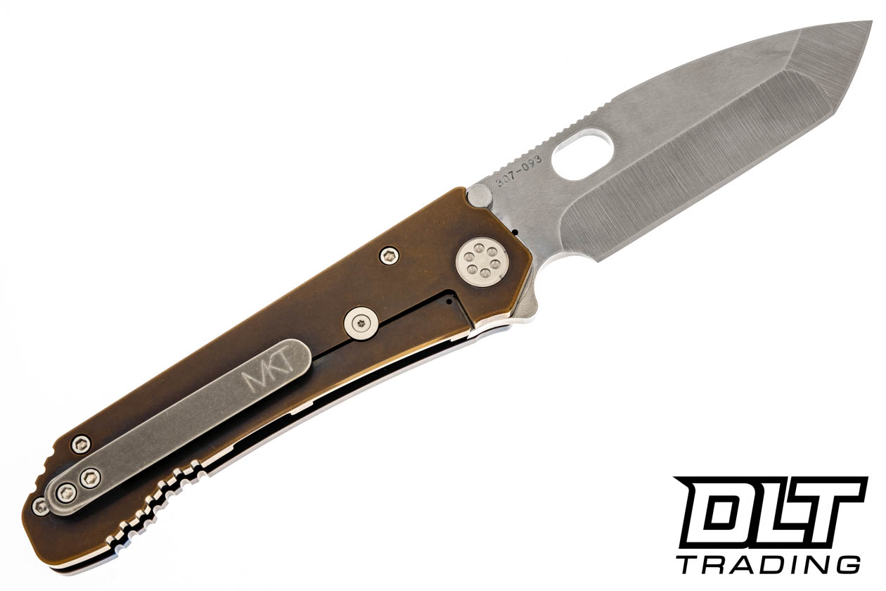 Medford 187 DPT - Tumbled S90V - Flamed & Bronze Titanium #2 - DLT