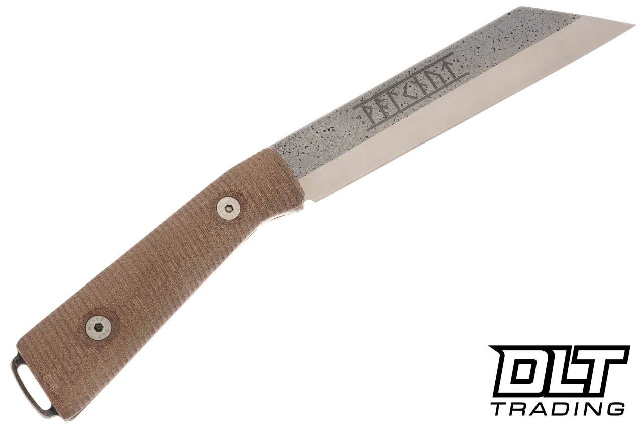 VERTEX ダークエルフ村 ナティガル DELTA 440 Fixed Blade | Rubber EDC Camping Knife