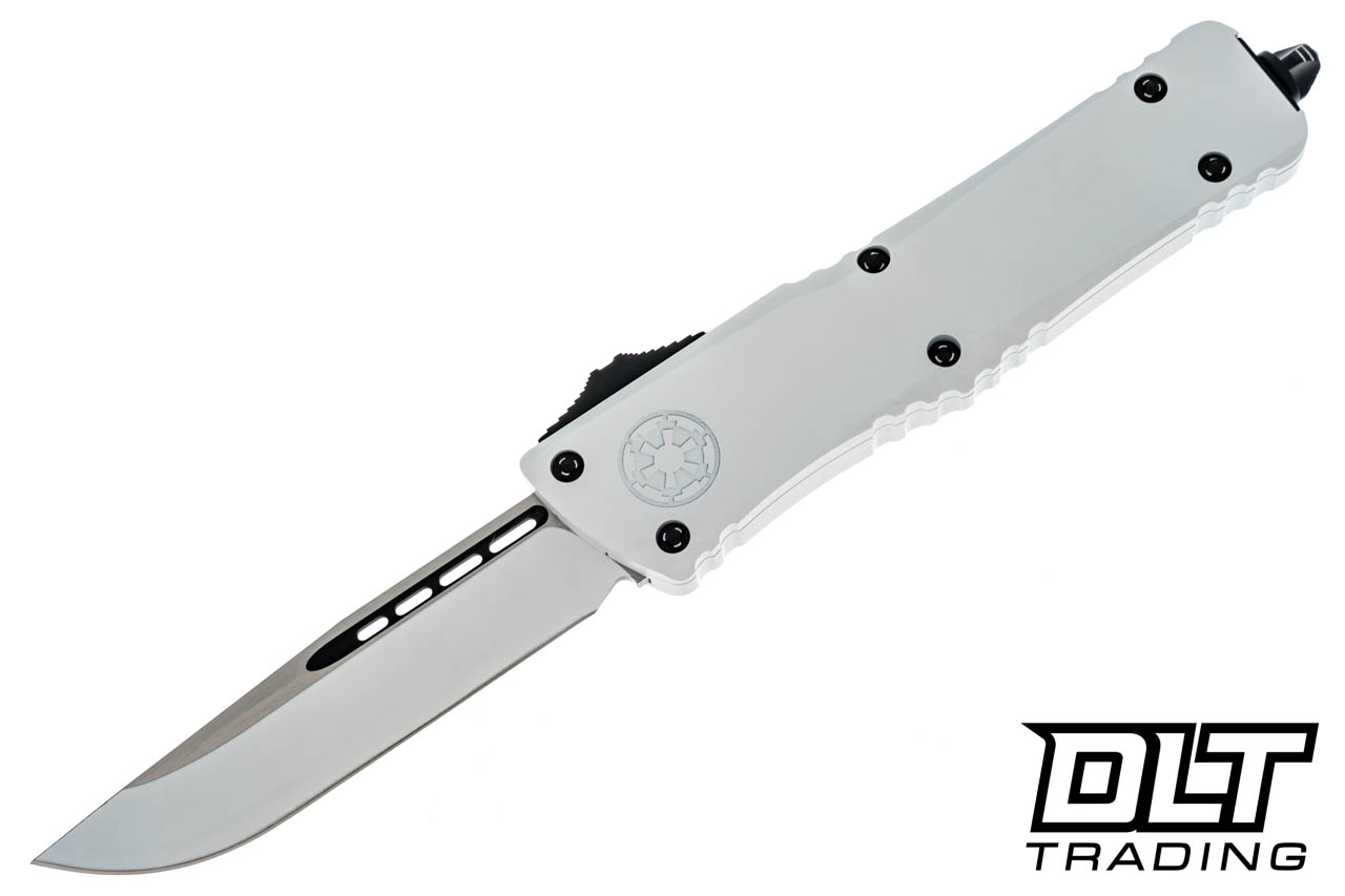 Microtech Combat Troodon S/E - Storm Trooper Handle - White Blade
