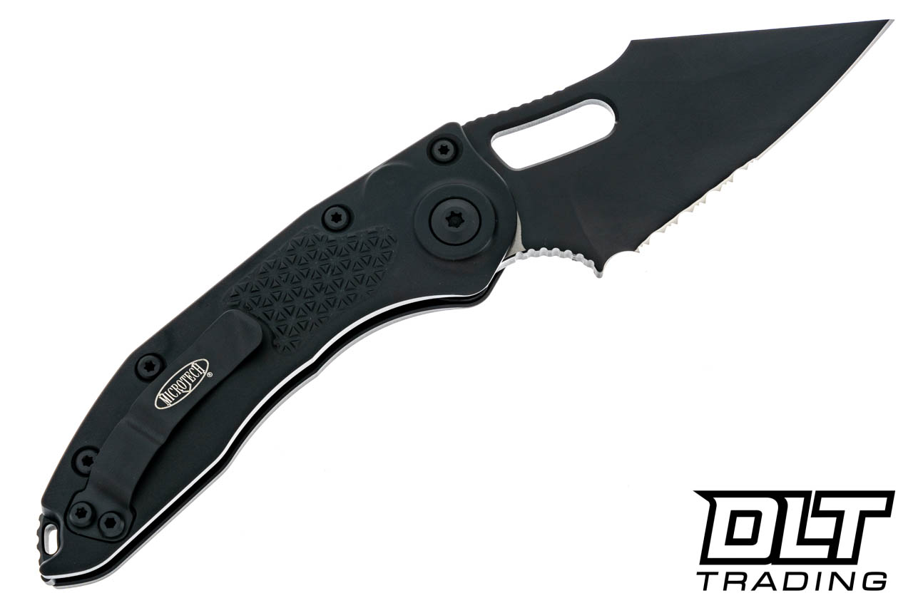Microtech 169-2T Stitch S/E - Black Handle - Black Blade - DLT Trading