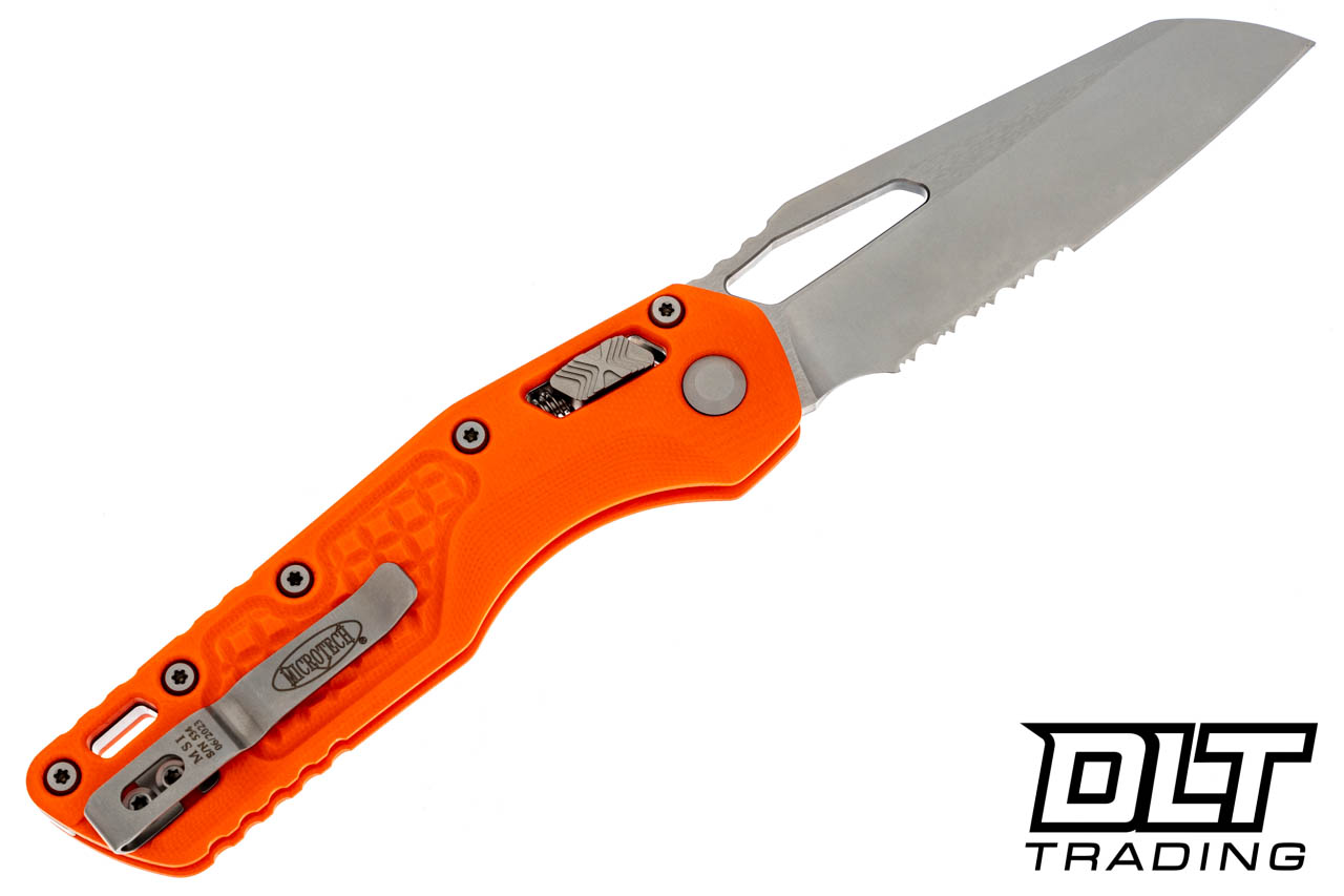 Microtech 210-11FRGTOR MSI S/E - Orange Frag G-10 - Stonewashed
