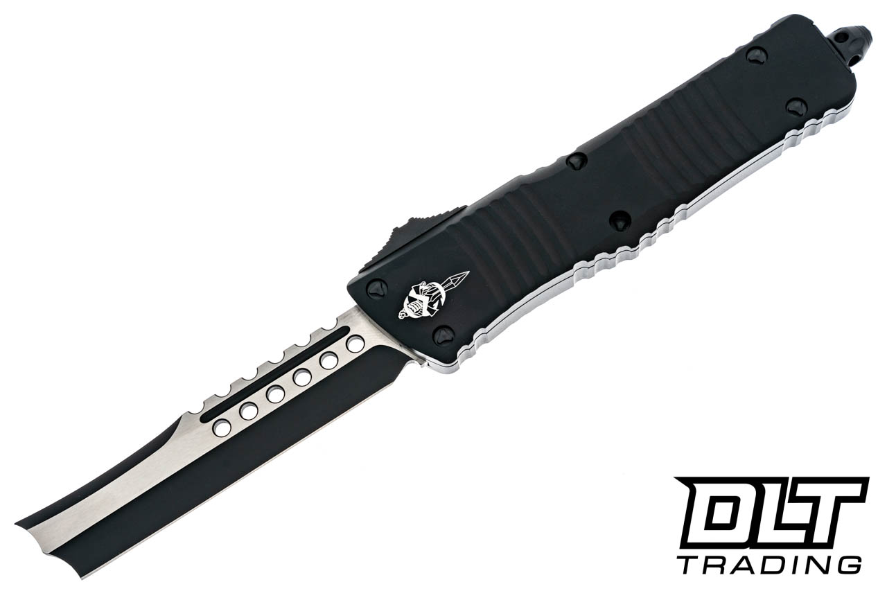 Microtech Combat Troodon Hellhound - Black Handle - Black Blade