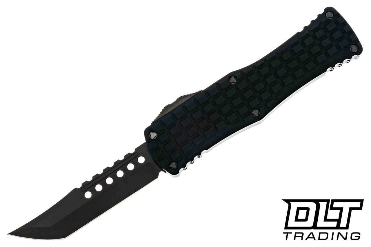 Microtech 919-1DLCTFRSH Hera Hellhound - Black Frag Handle - DLC