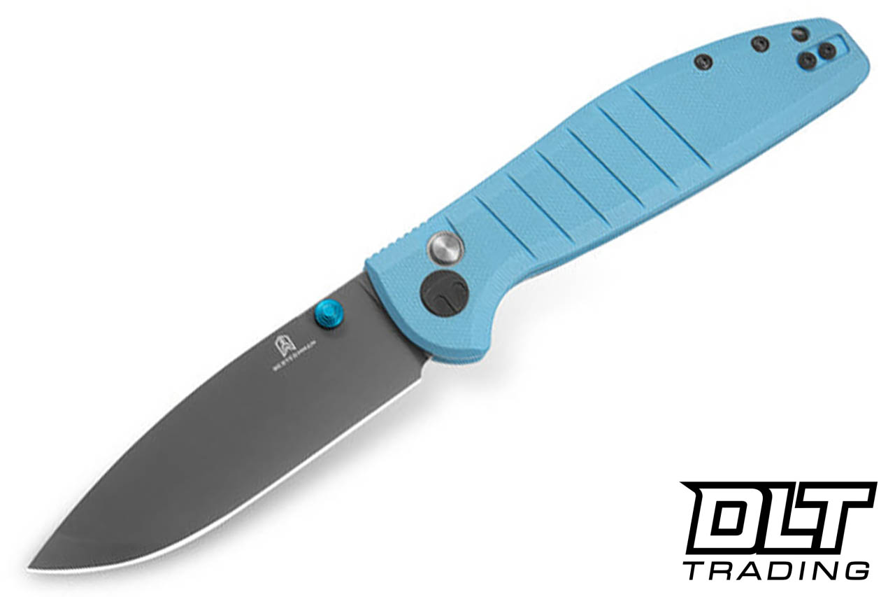 Bestechman Goodboy - Button Lock - Blue G-10 - DLT Trading