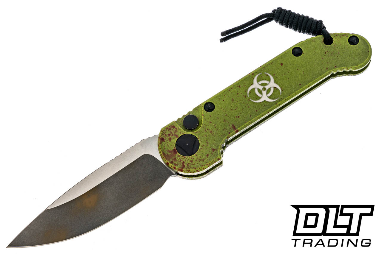 LIUです。 Microtech LUDT Gen 3 1136-1DLCTNCS DLC Tanto Blade, Natural Clear