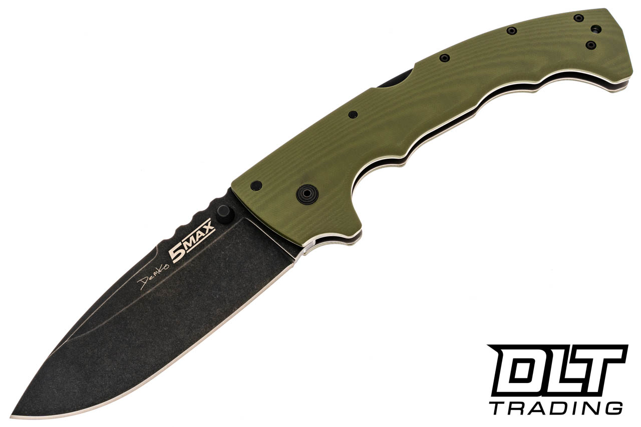 Cold Steel 5 Max Elite Messer - S35VN Stahl, G-10 Griff, 12,7 Cm Klinge