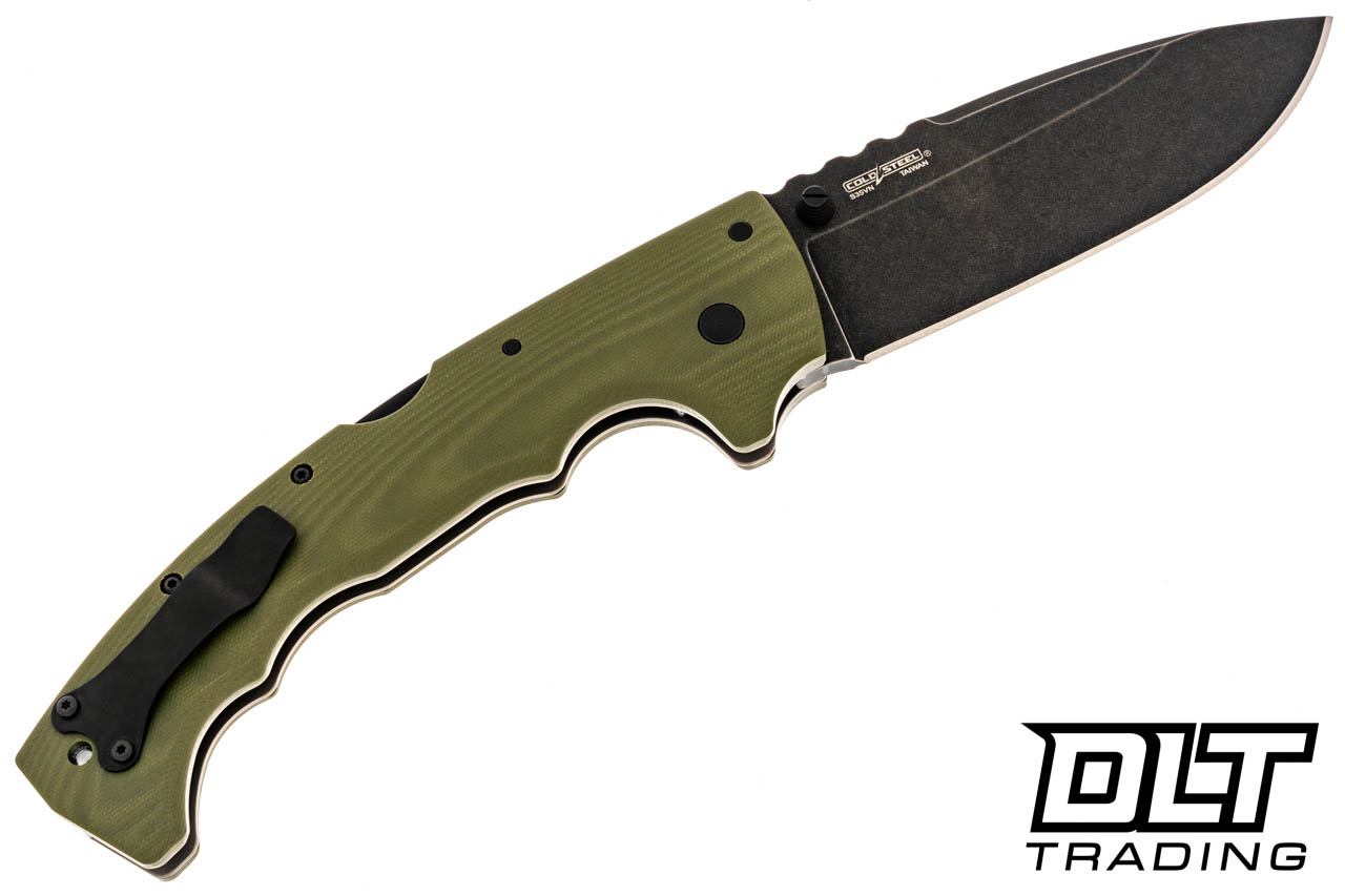 Cold Steel 5-Max S35VN - Green G-10 - Black Stonewash - DLT Trading