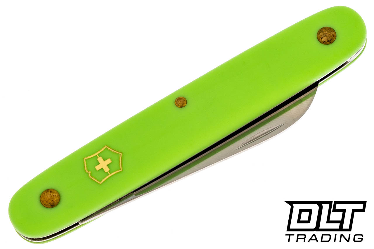 ビギナー応援!!やさしい11本セット WORKS ONESIDER Swiss Army Day Packer - Lime Green - Wharncliffe - DLT Trading