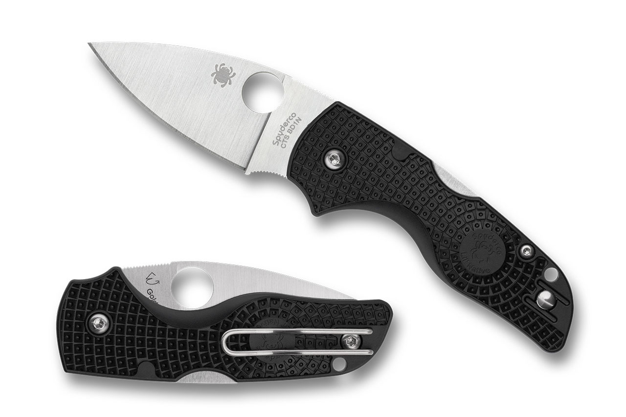 Spyderco C230PBK Lil Native Lightweight - Black FRN
