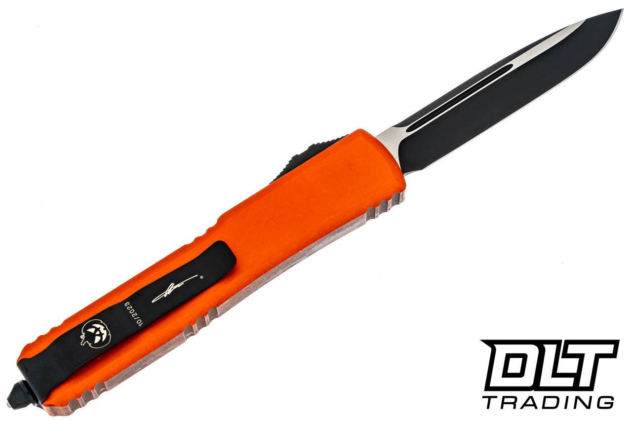 Microtech Ultratech S/E - Halloween Handle - Signature Series