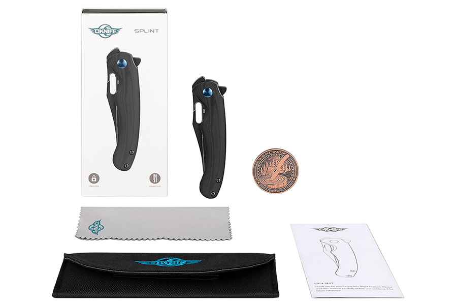 Olight Splint Knife - Black G-10 - DLT Trading