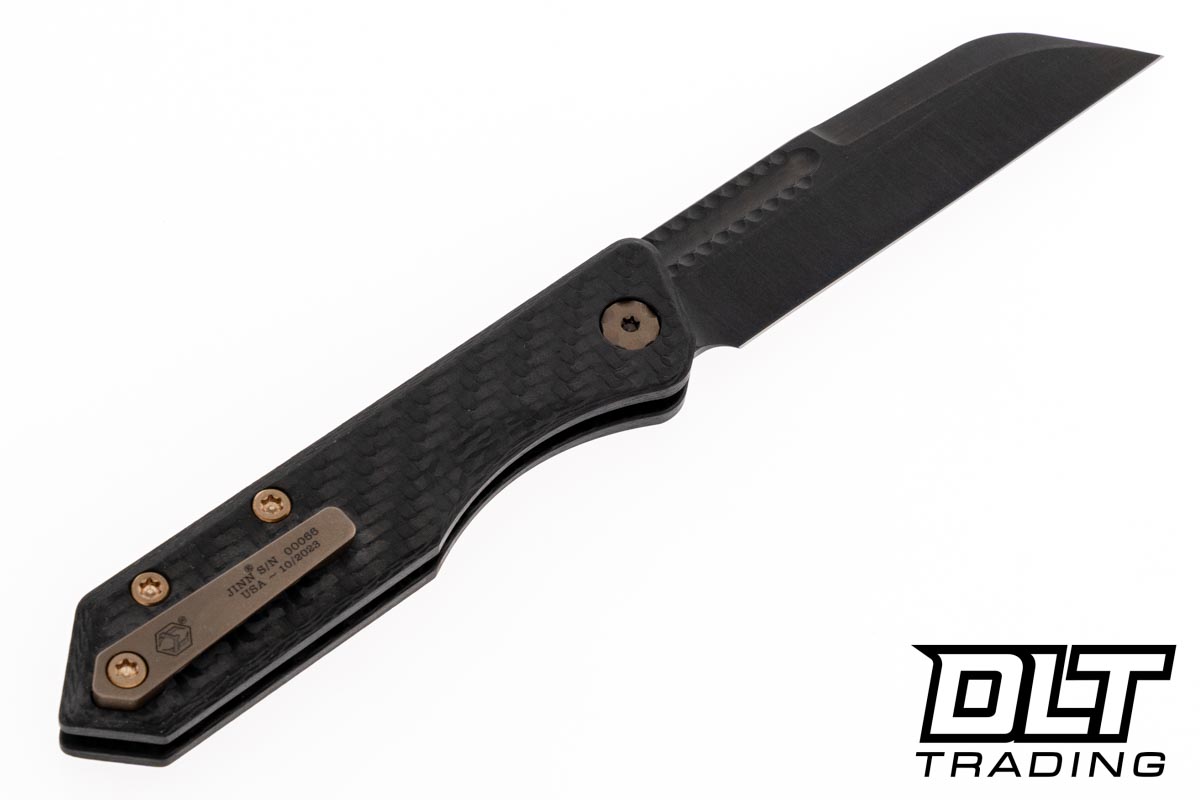 Heretic Jinn - DLC Wharncliffe MagnaCut - Carbon Fiber - Bronze