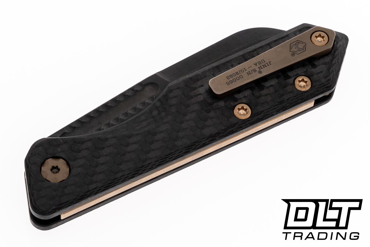 Heretic Jinn - DLC Wharncliffe MagnaCut - Carbon Fiber - Bronze