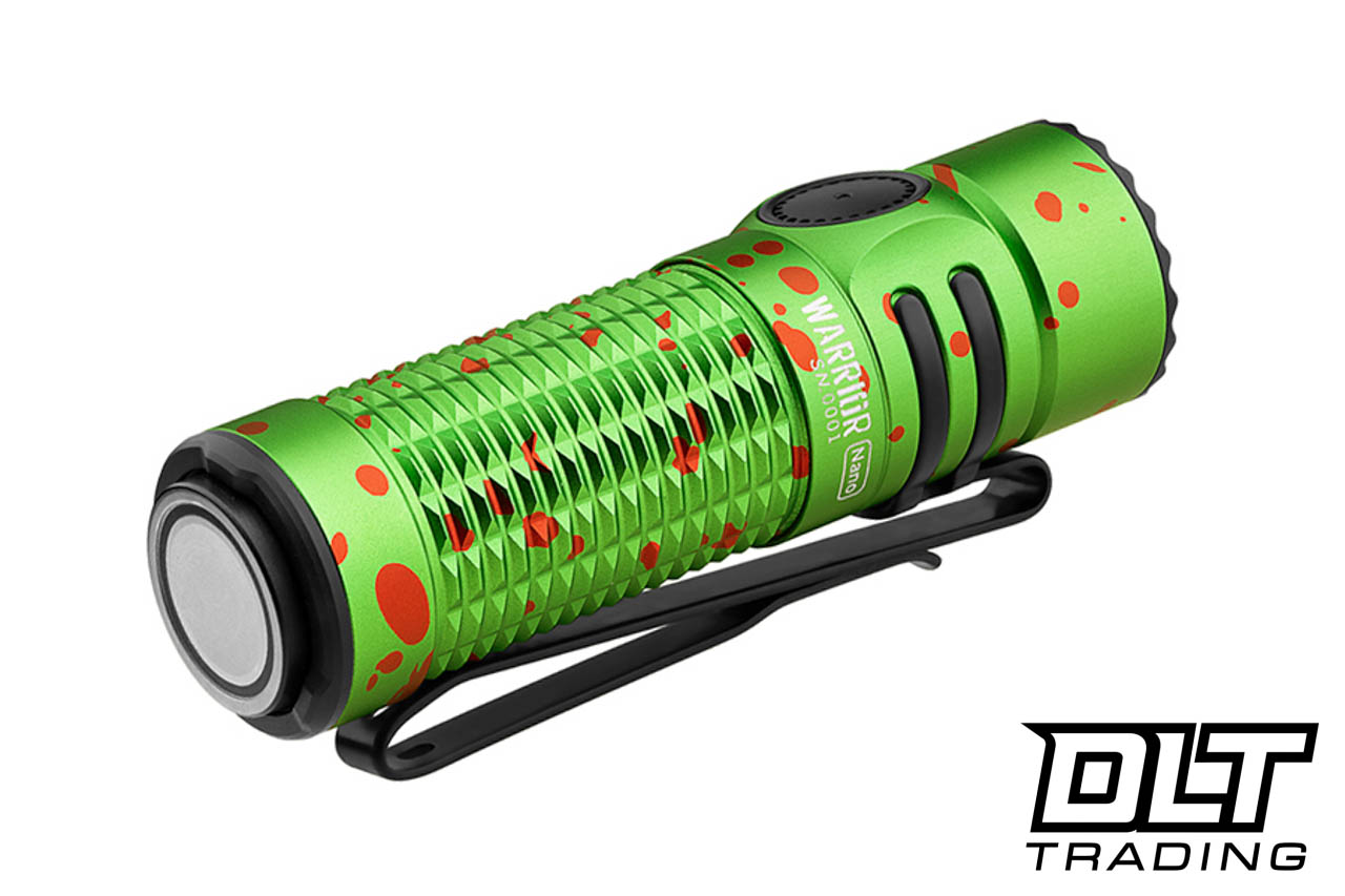 Olight Warrior nano 箱付き Olight Warrior Nano - Zombie Green - DLT Trading