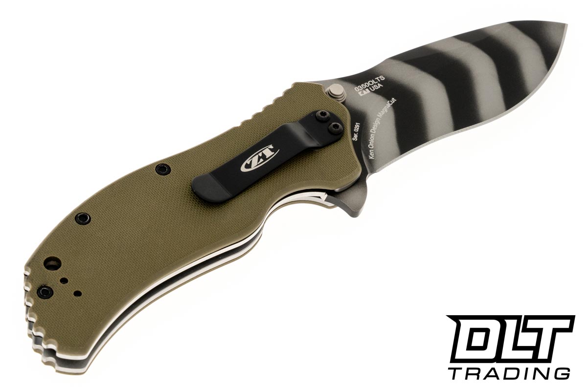 Zero Tolerance 0350OLTS OD Green G-10 - MagnaCut - DLT Trading