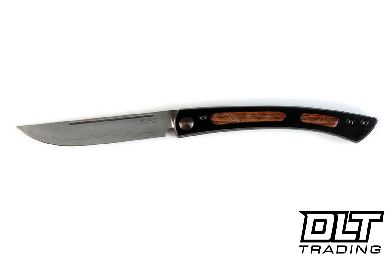 Mcusta The Executive Personal Limited Edition VG-10 Core Ironwood 4.56 Folding  Steak Knife - Mcusta USA