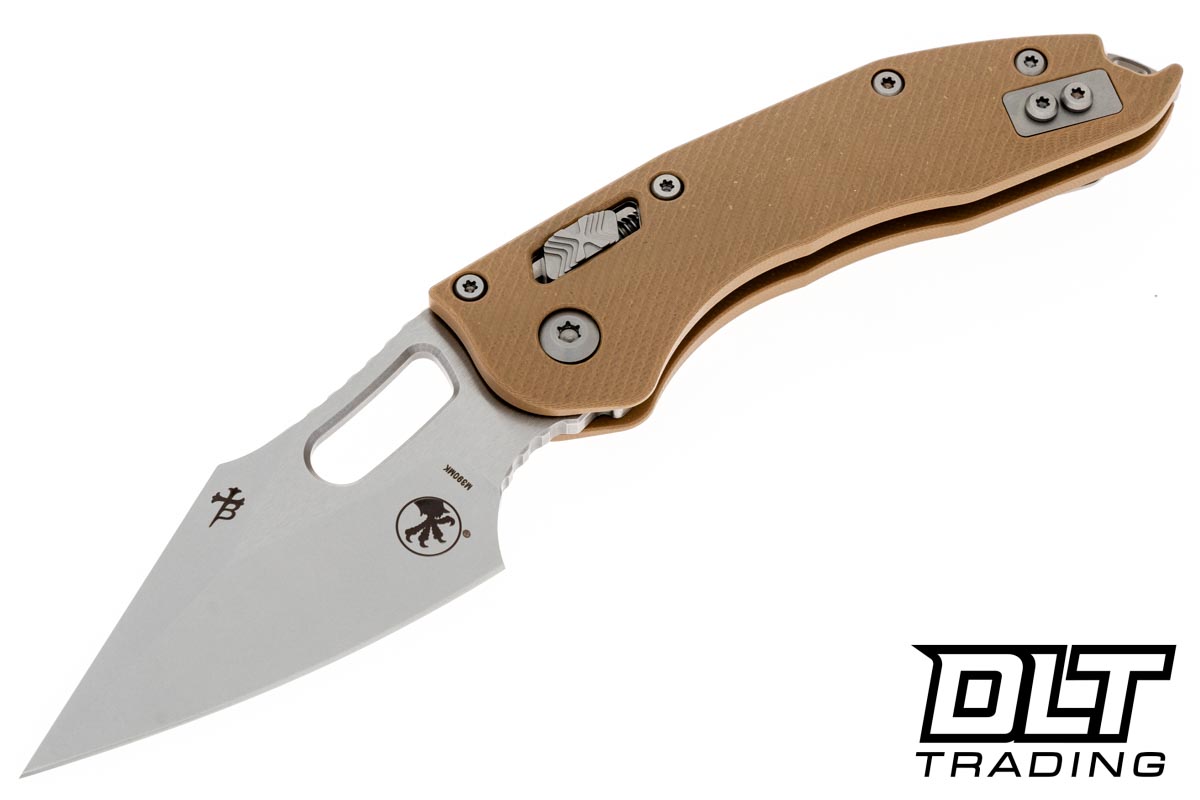 Microtech 169RL-10FLGTTA Stitch S/E Ram-Lok - Tan Fluted G-10