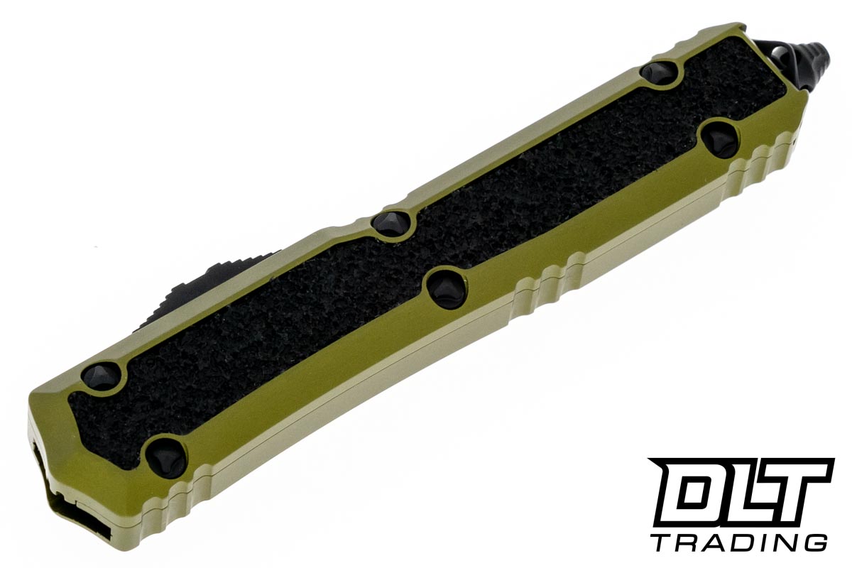 Microtech 206-3ODS Makora D/E - OD Green Handle - Black Blade