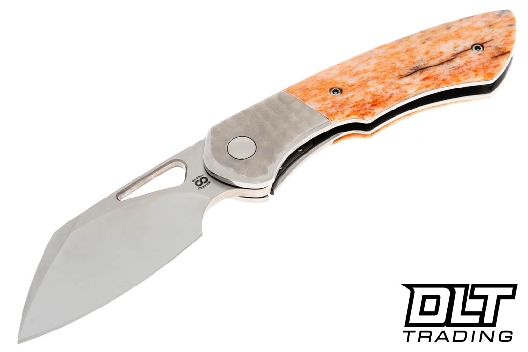 Olamic Cutlery WhipperSnapper Bolsterlock Sheepsfoot - Satin