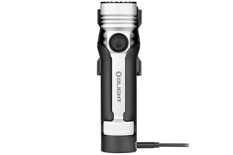 Olight Seeker 4 Pro 4600 Lumen Rechargeable Flashlight - White