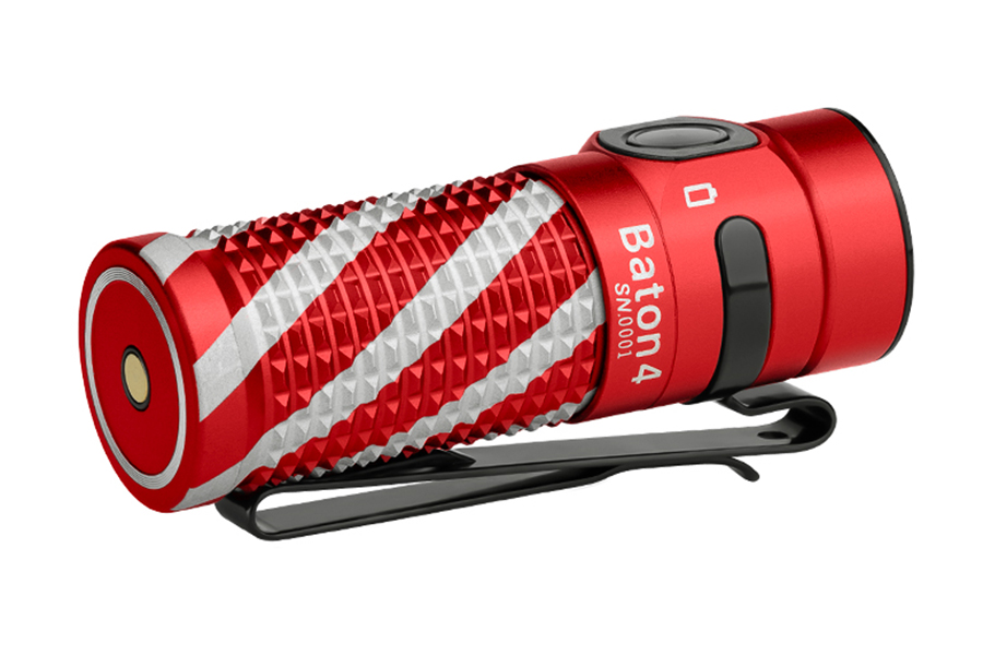 OLIGHT オーライト Baton 4 キャンディケイン Olight Baton 4 - Candy Cane - DLT Trading