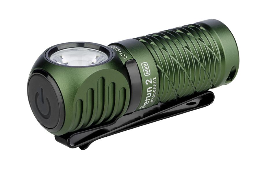 Olight Perun 2 Mini - OD Green - Cool White - DLT Trading