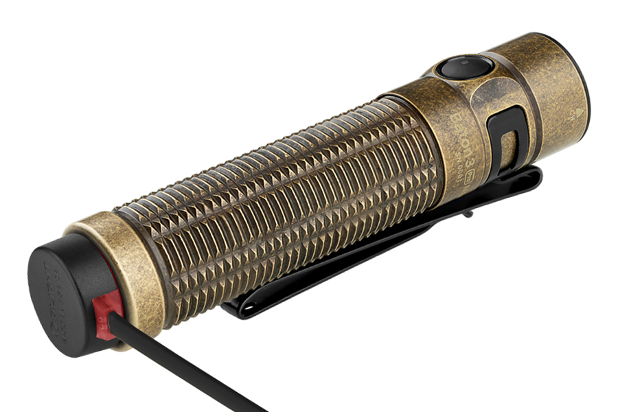 Olight Baton 3 Pro Max - Brass Stonewash - Cool White - DLT