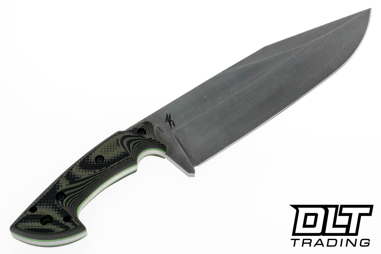 【370mm】ファンタジーナイフG 0745 WTG Pathfinder - Forest Camo G-10 - Retrowashed Blade - DLT