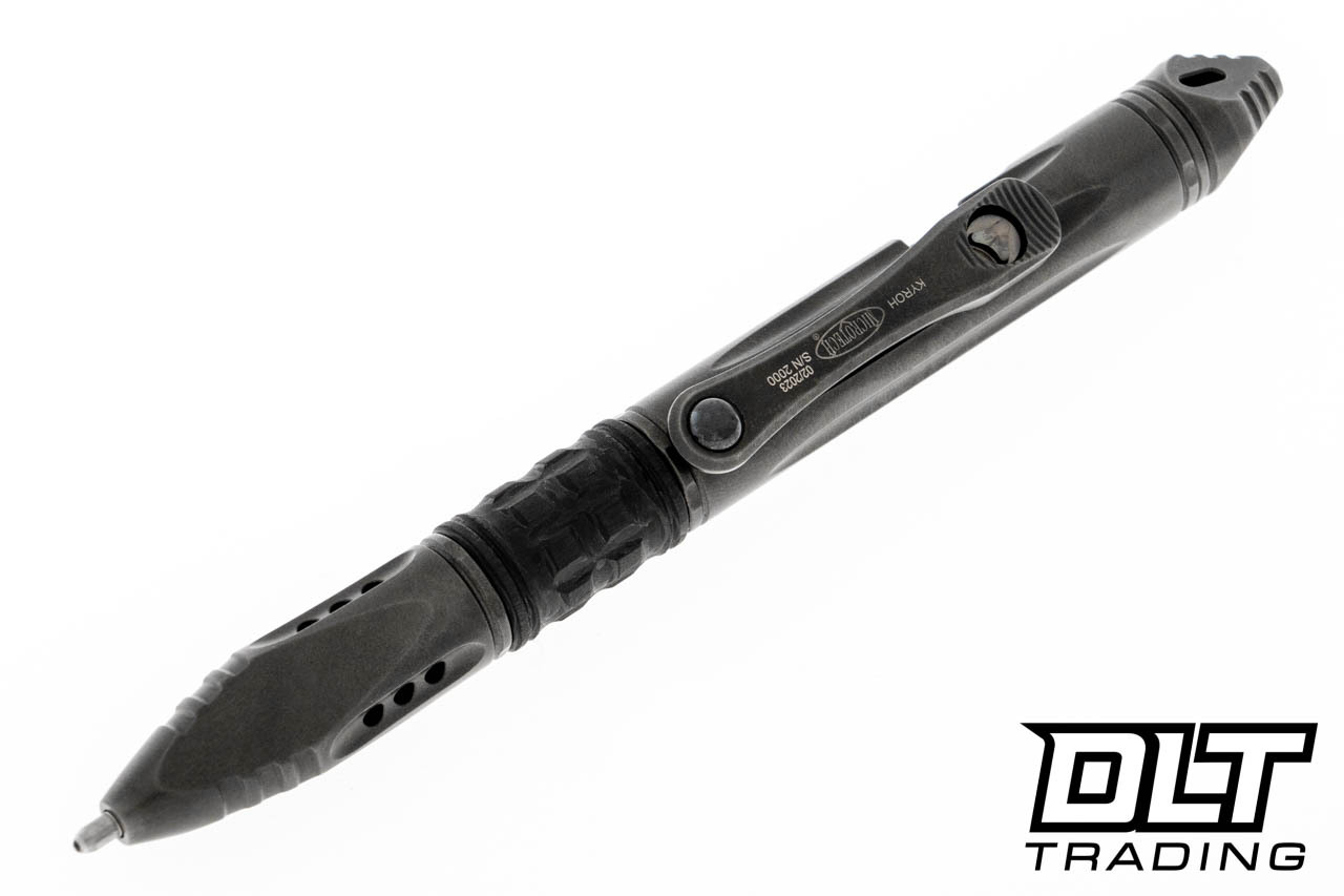Microtech 403M-TI-SPTRI Kyroh Mini - Shot Peened Titanium