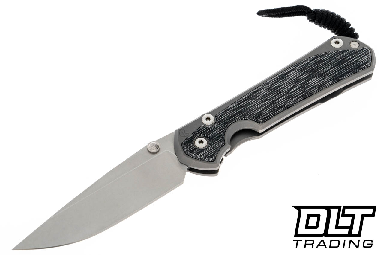 Chris Reeve Large Sebenza 31 - Glass Bead Blasted - Black Canvas