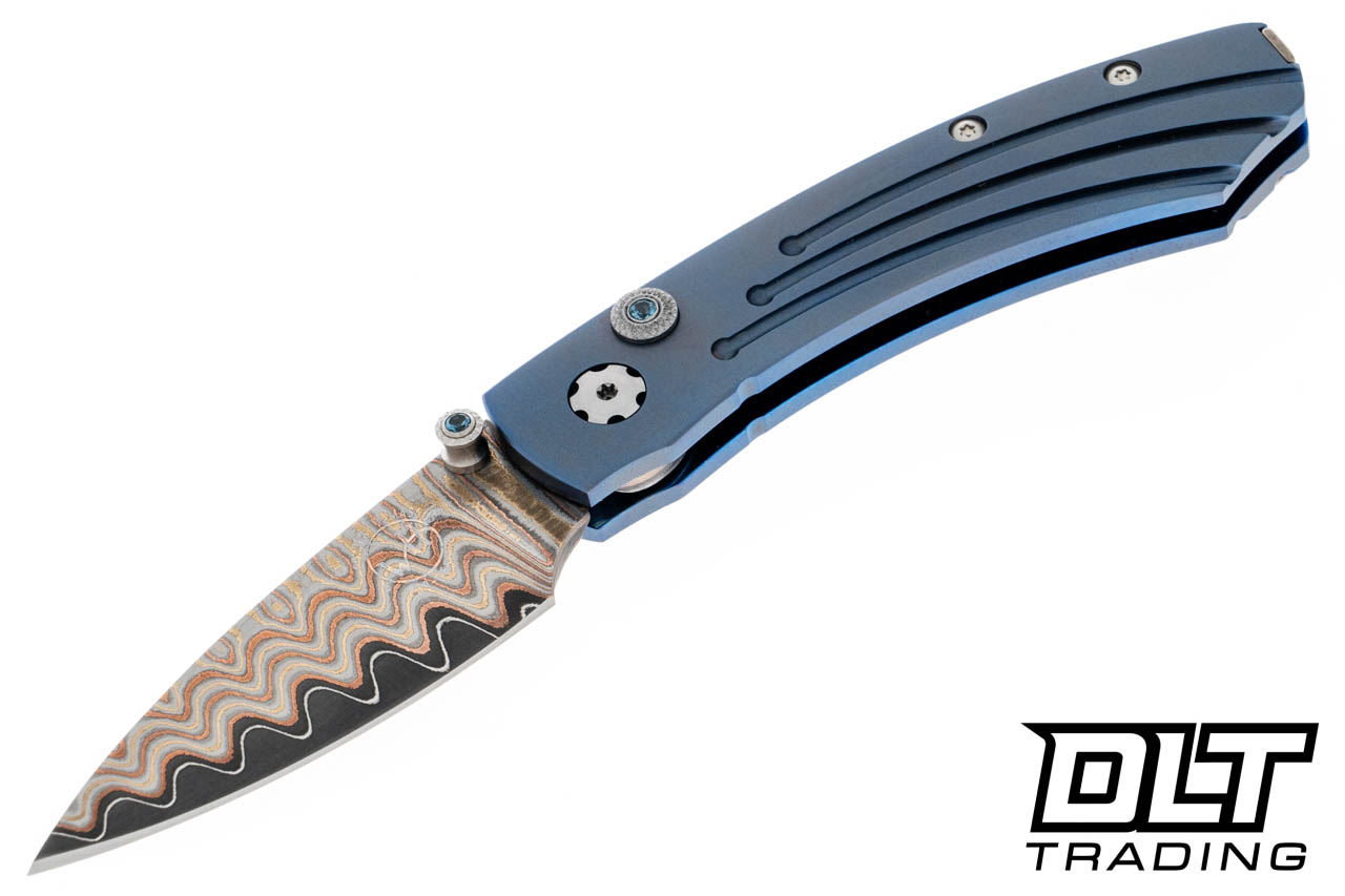 William Henry B09 Kestrel Mars - Blue Anodized Titanium - Copper