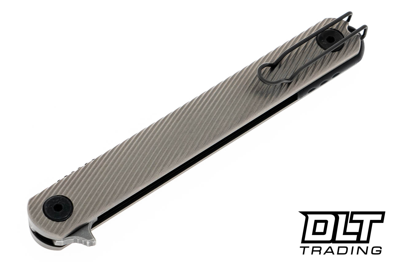 Spartan Blades Nemec Folder - Titanium - Stonewashed S35VN Blade