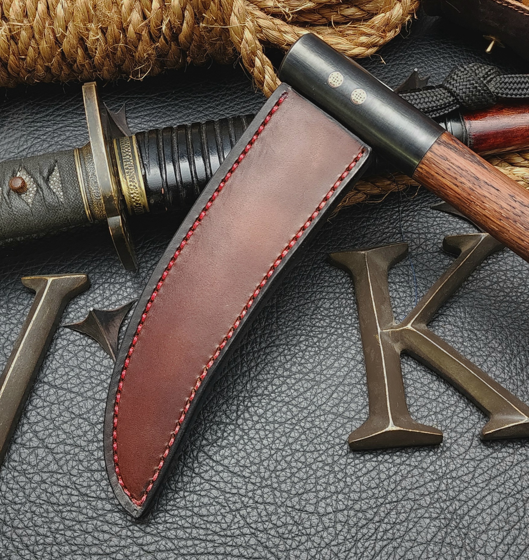 Vehement Kama - Oak Handle - Specter - DLT Trading