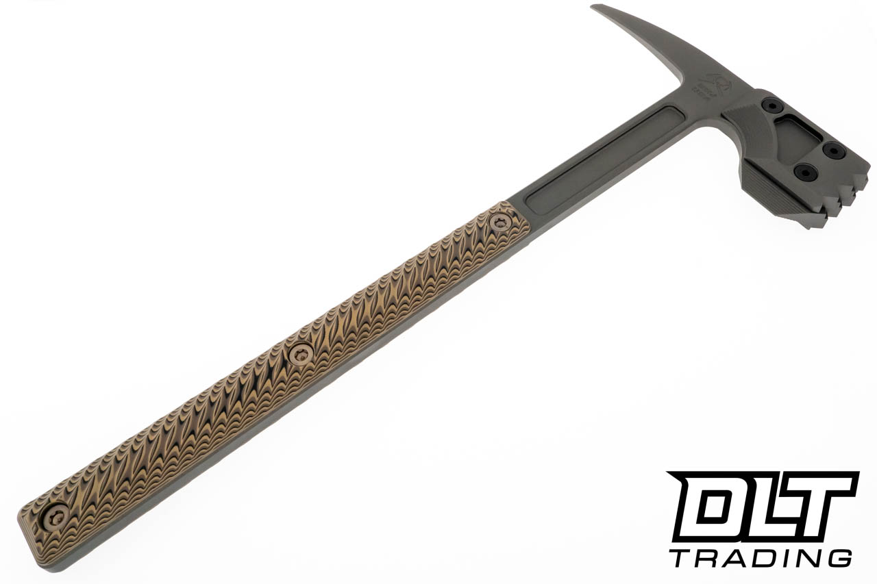 RMJ Tactical Snuggles Breaching Tool - Tungsten Cerakote - Hyena