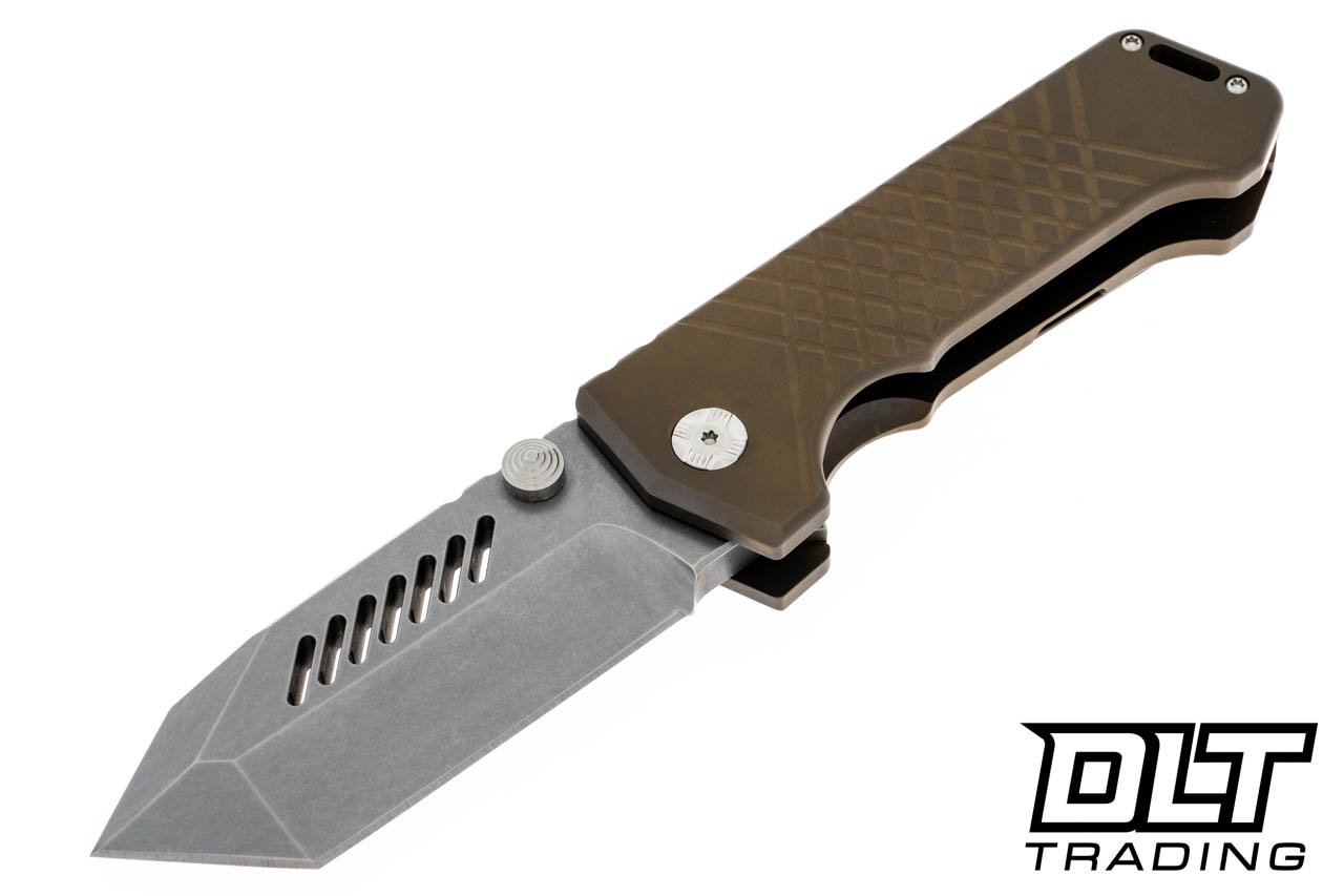 PMP Alpha Beast Gen 2 Crosshatch - Bronze Anodized Titanium