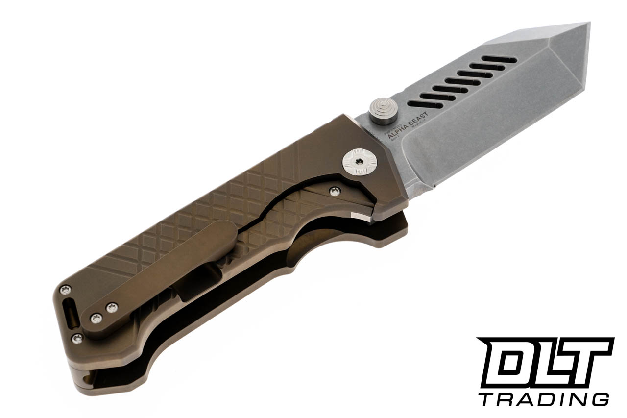 PMP Alpha Beast Gen 2 Crosshatch - Bronze Anodized Titanium