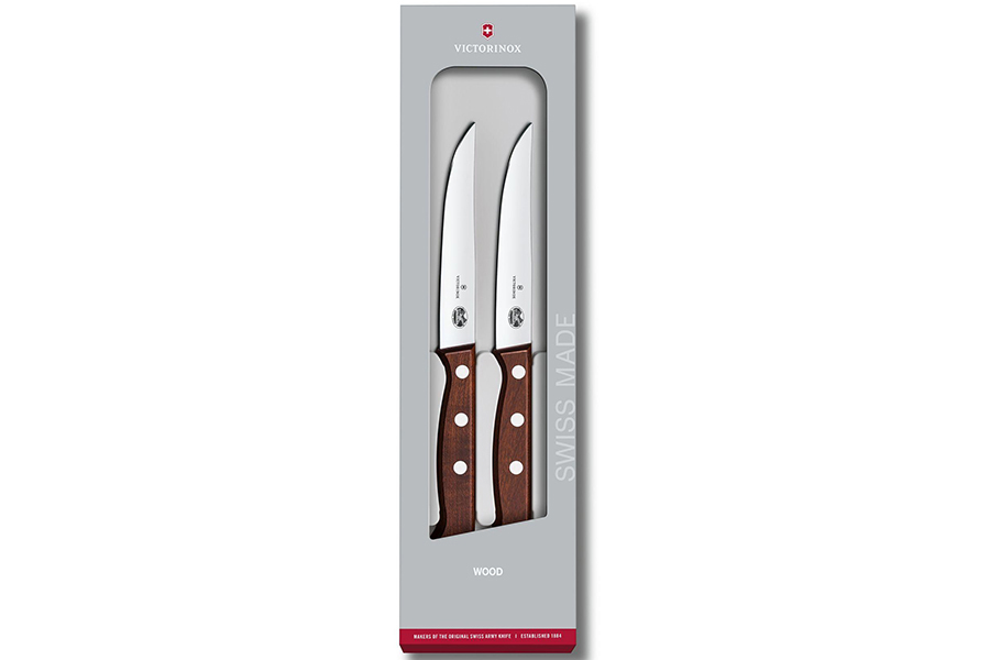 Victorinox Rosewood 6 Piece Spearpoint Steak Knife Set - DLT Trading