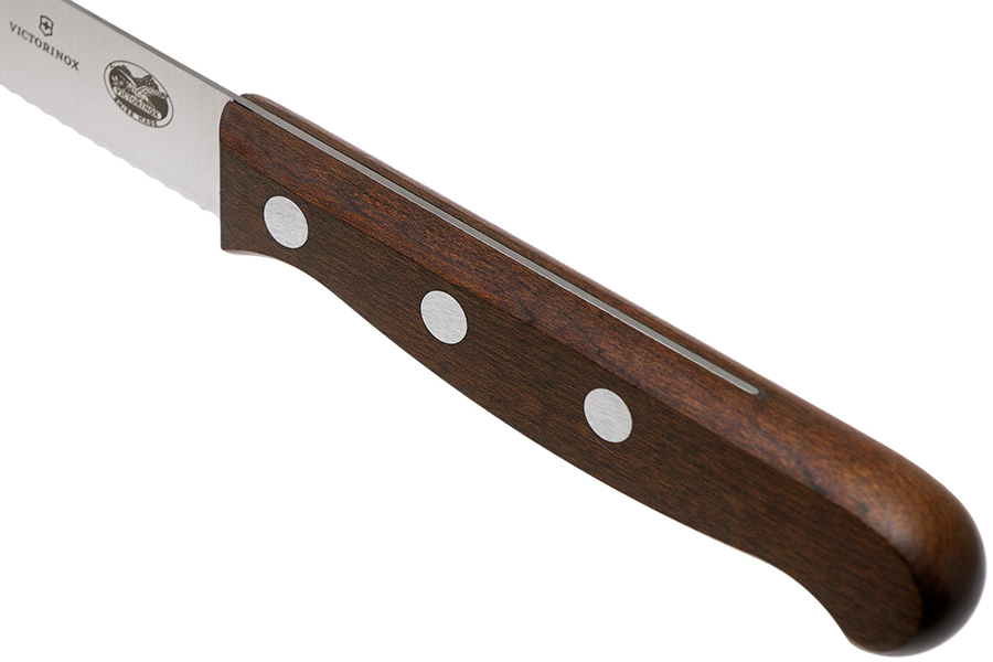 Victorinox 2 Piece Rosewood Serrated Steak Knife Set - DLT Trading