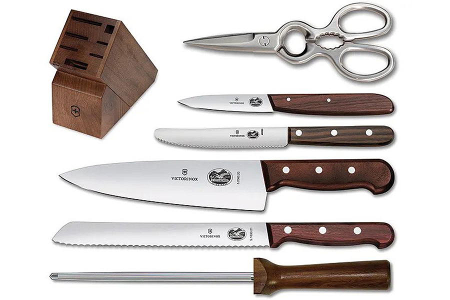 Victorinox 7 Piece Rosewood Block Set - DLT Trading