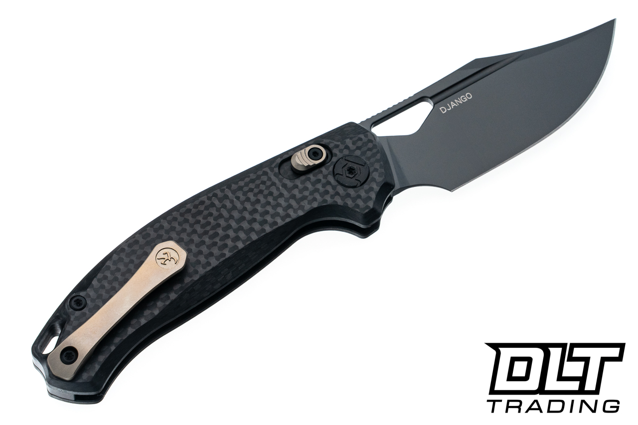 Kunwu Django - Carbon Fiber - DLC Elmax Blade - DLT Trading