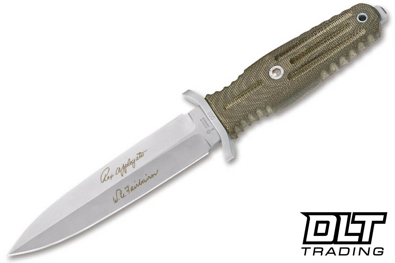 Boker Applegate A-F 5.5 - Green Micarta - DLT Trading