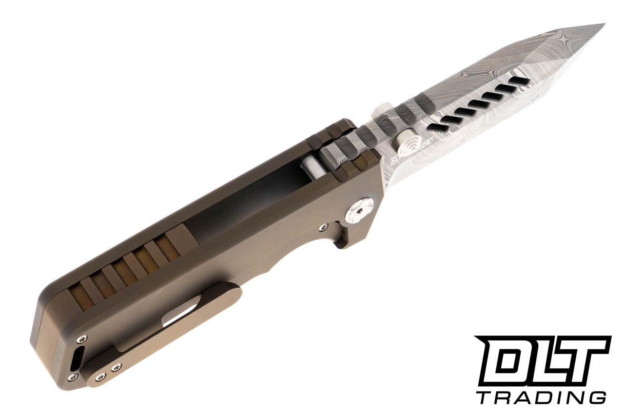 PMP Alpha Beast Gen 2 - Damasteel - Bronze Titanium - DLT Trading