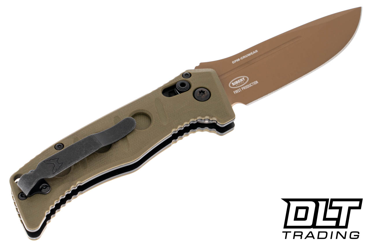 Benchmade Mini Adamas OD Green G10 CruWear Steel - 2.79oz
