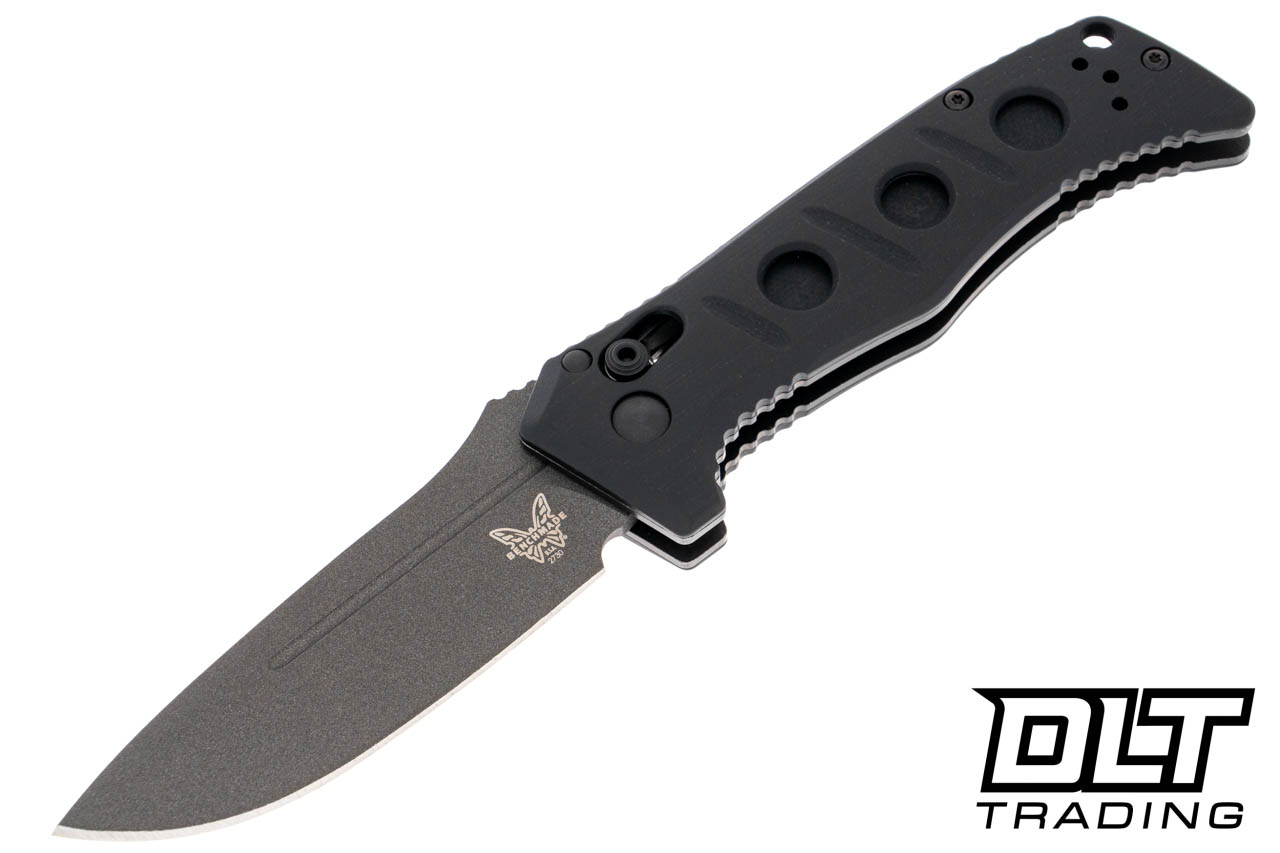 Benchmade Mini Adamas Black G10 CruWear Steel - 2.79oz