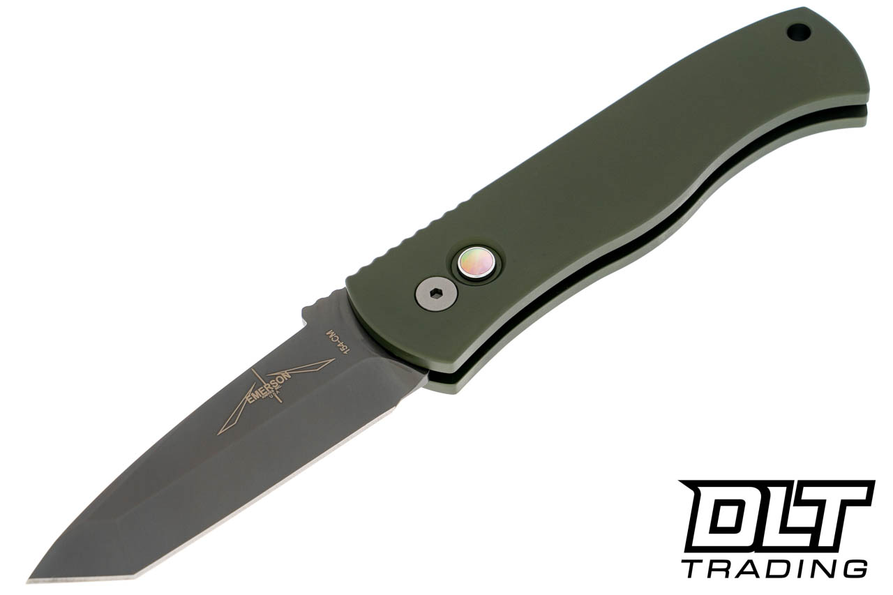 Pro-Tech Emerson CQC-7 Green Handle Grey DLC | DLT Trading