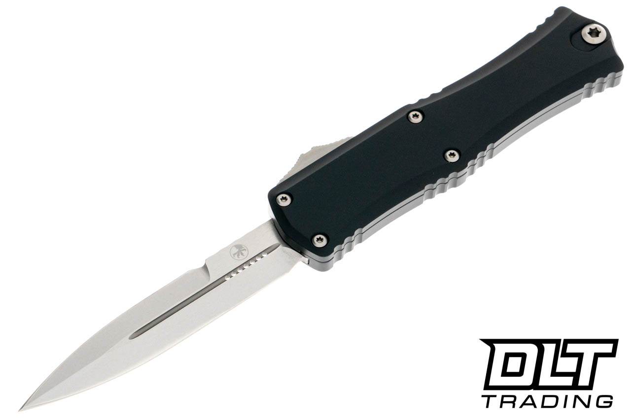 Microtech 1701M-10PR Mini Hera D/E Bayonet - Black Handle