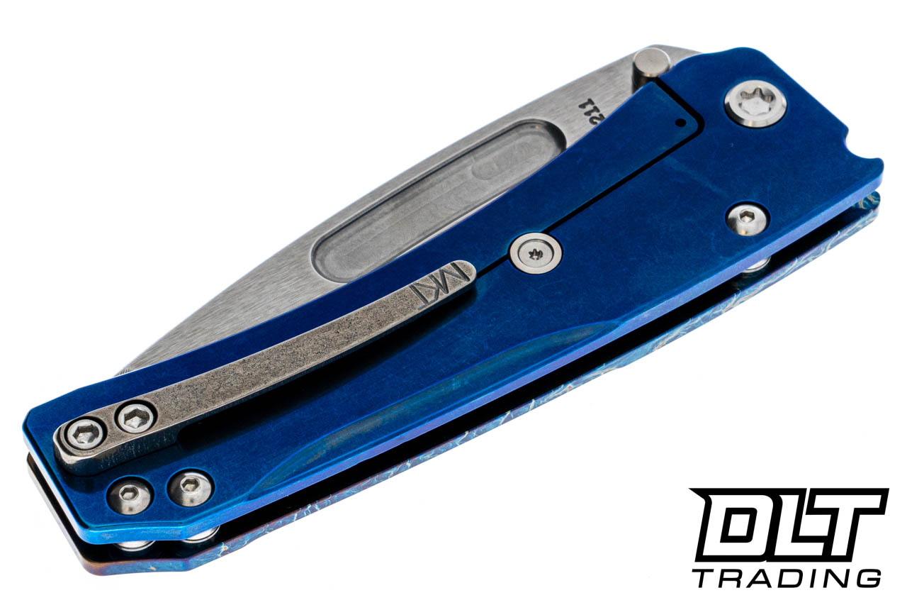 Medford Slim Midi Left Hand - Tanto - Tumbled S45VN - Flamed