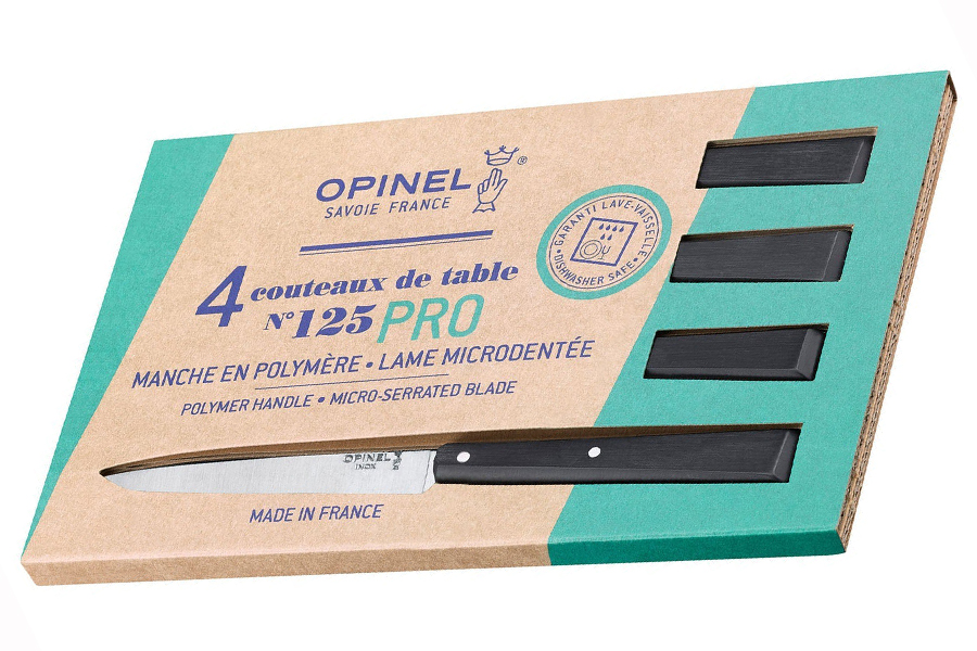 Opinel Bon Appetit No. 125 Pro Steak Knives - Set of 4 - DLT Trading