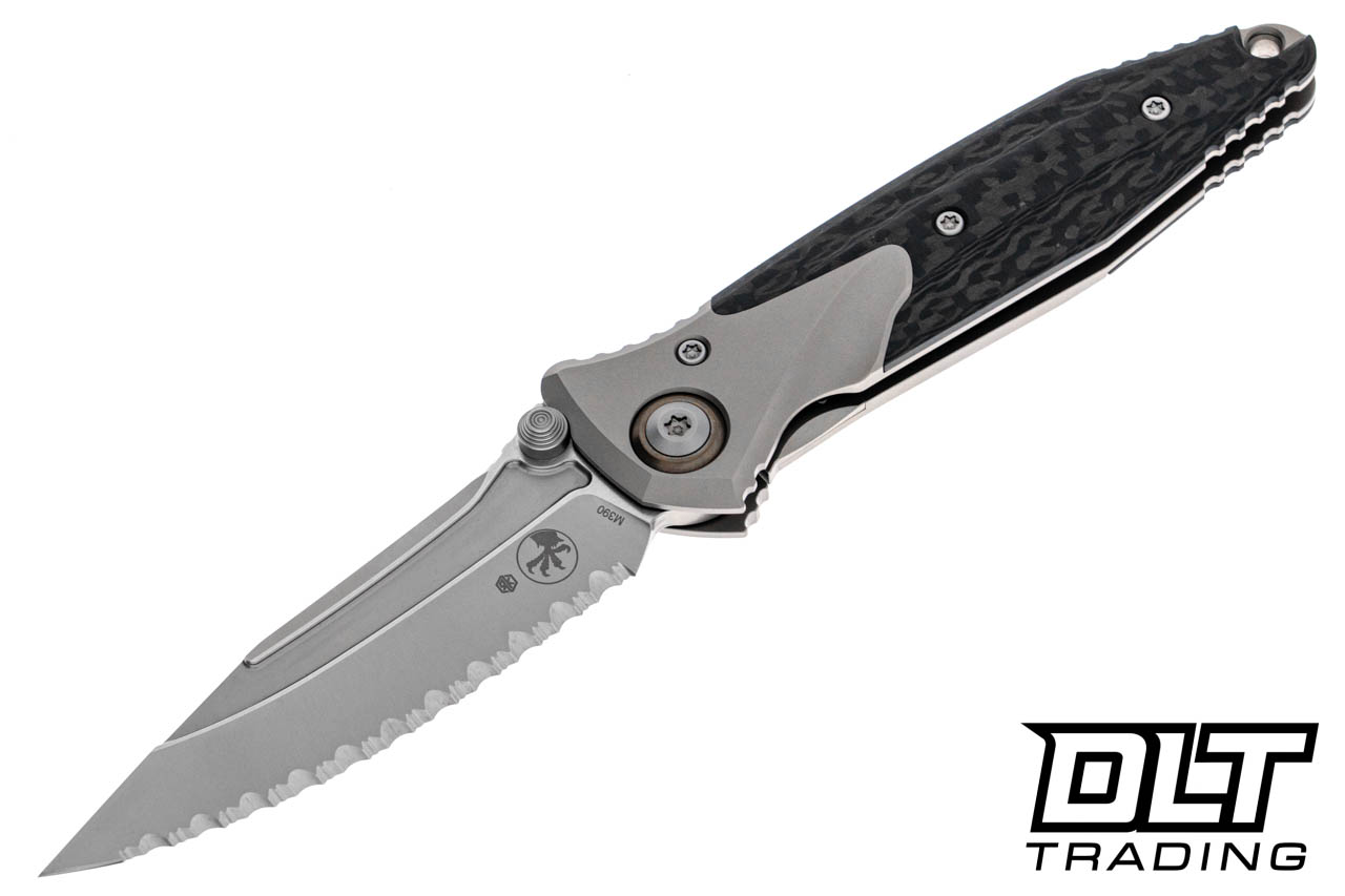 Microtech 260M-9CFTI Socom Bravo Mini S/E - Titanium Bolster 