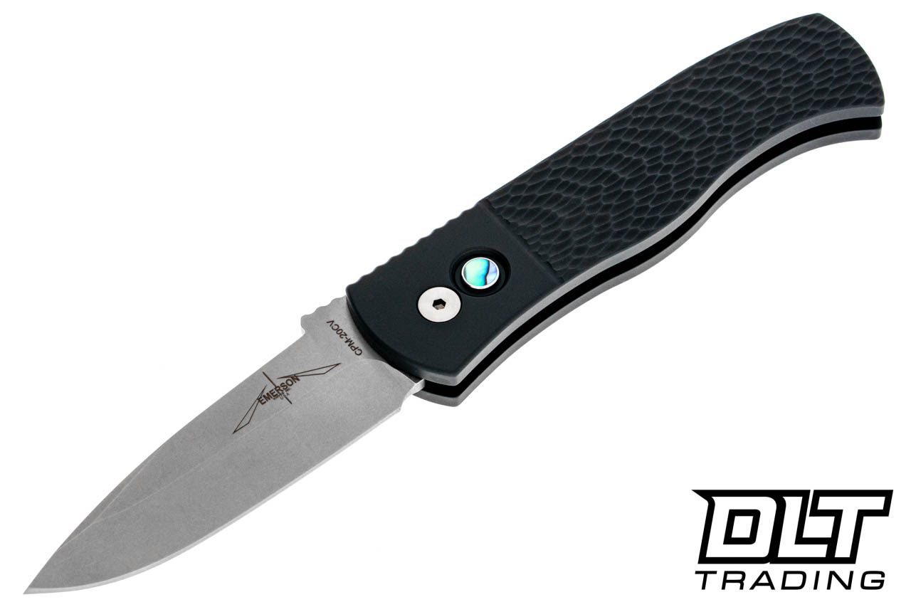 Pro-Tech Emerson CQC-7 Spear Point Stonewashed 20CV | DLT Trading